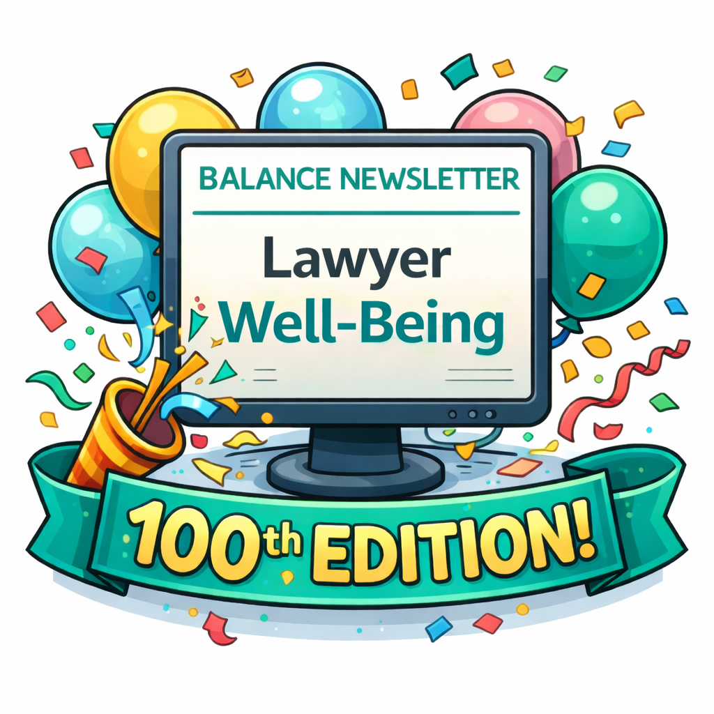 Balance Newsletter reaches 100 issues of support to NJ Lawyers, Judges and Law Students